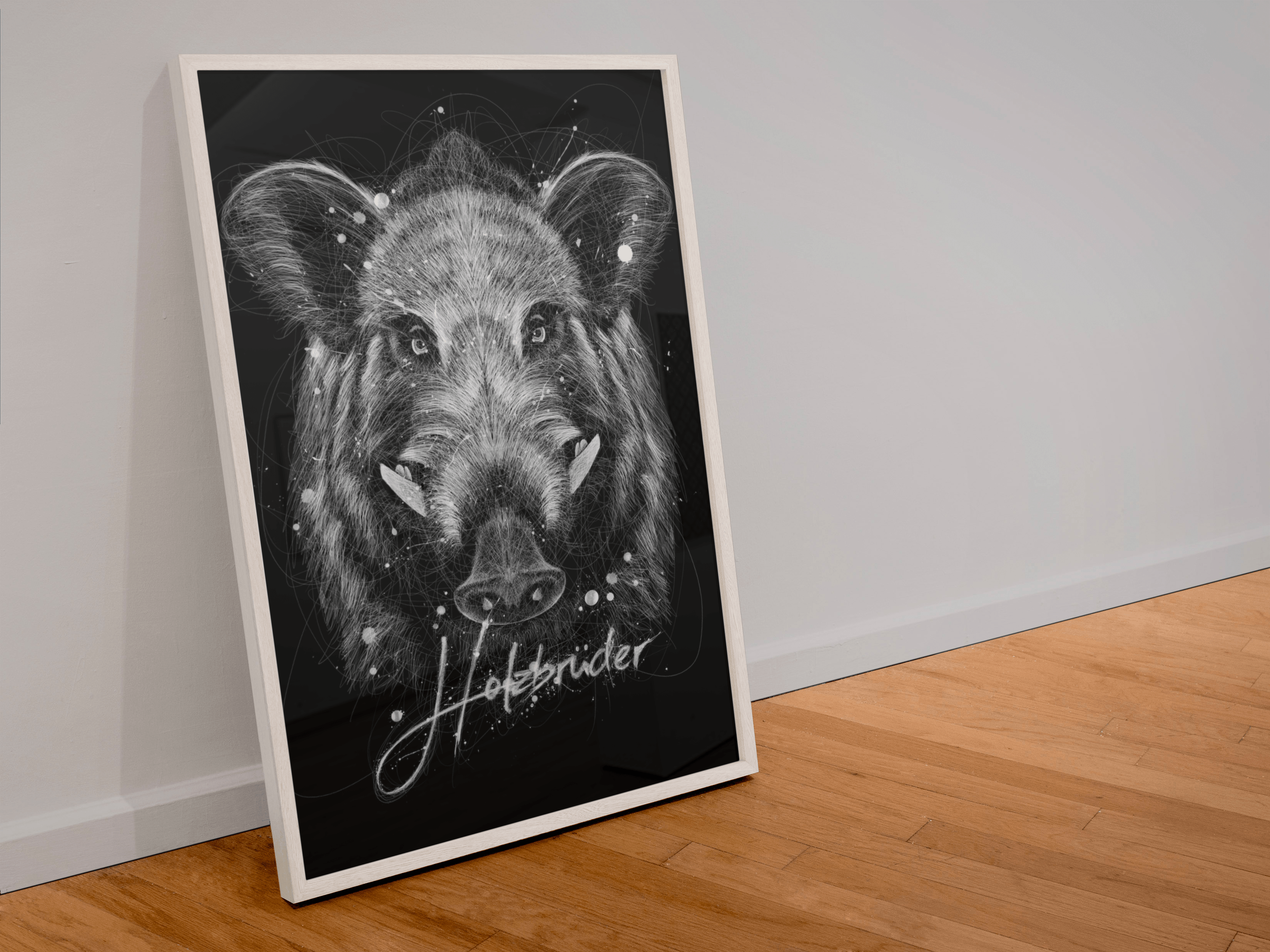 Poster Keiler - Line Art