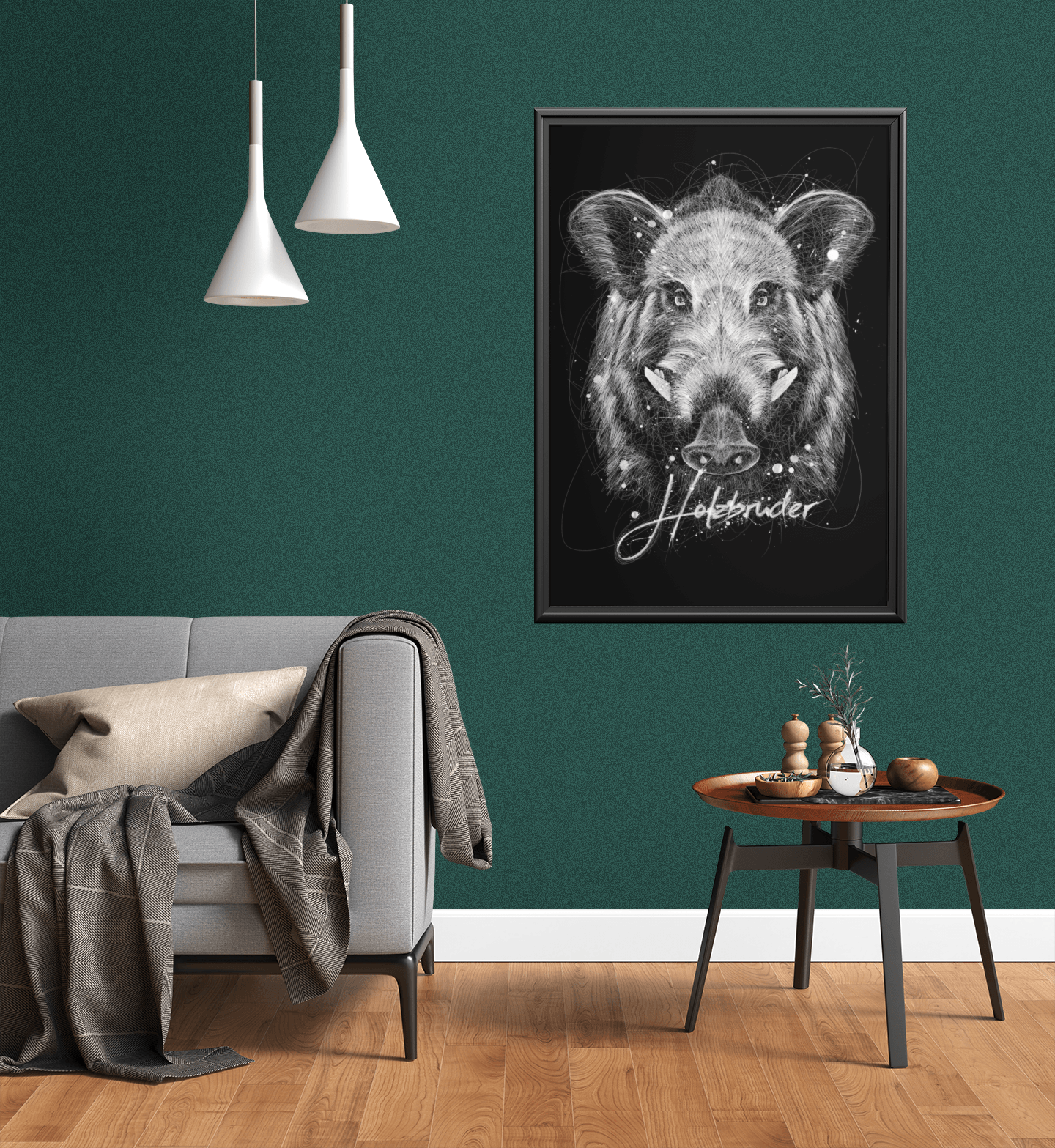 Poster Keiler - Line Art