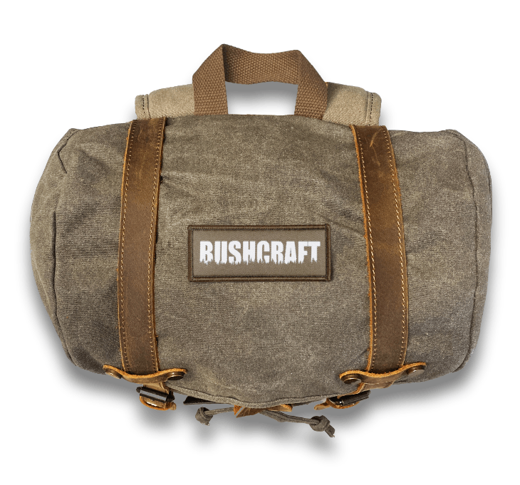 SMALL PATCH Bushcraft (olivgrau)