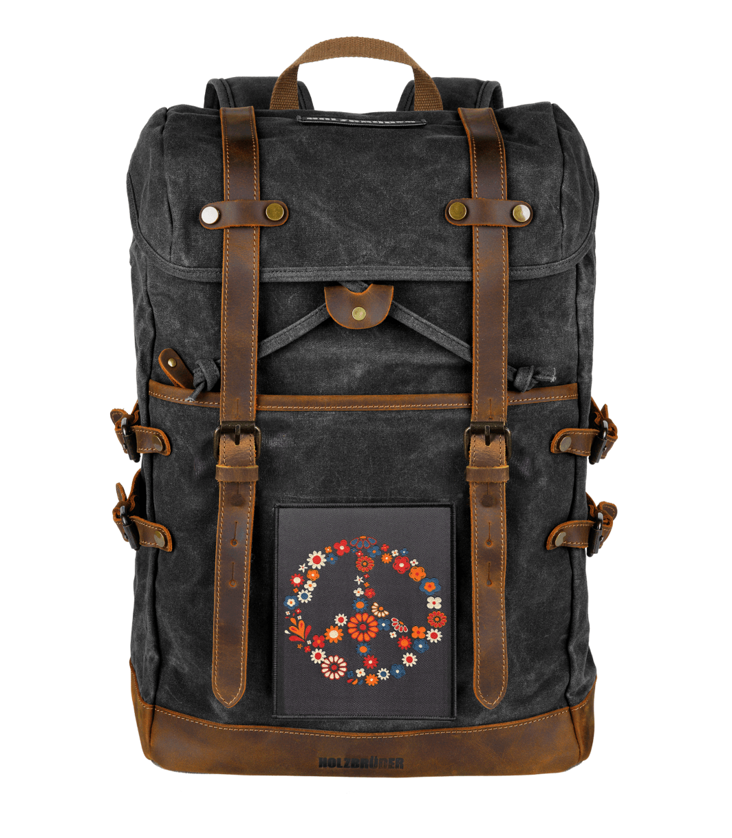 BIG PATCH Peace Of Nature (schwarzblau)