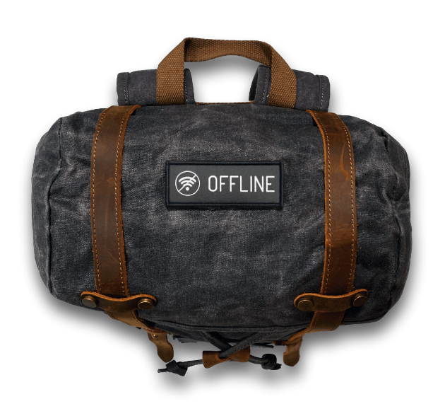 SMALL PATCH Offline (schwarzblau)