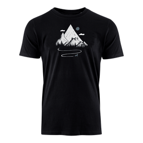 Wolf Route  - Bio Herren Shirt
