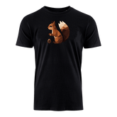 Origami Eichhörnchen - Bio Herren Shirt