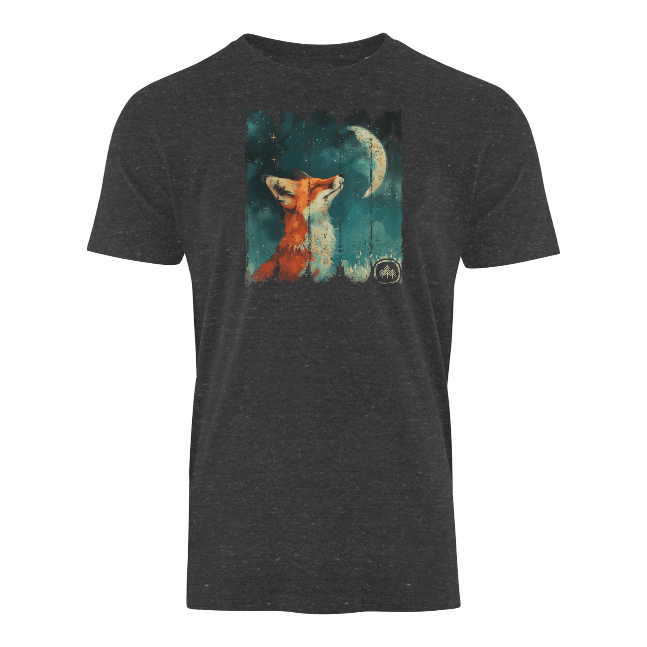 Fuchs bei Nacht - Bio Herren Shirt