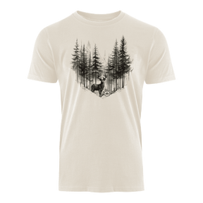 Nebelhirsch - Bio Herren Shirt