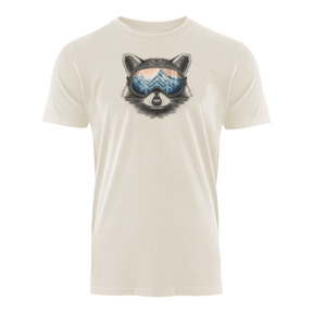 Ski Raccoon - Bio Herren Shirt
