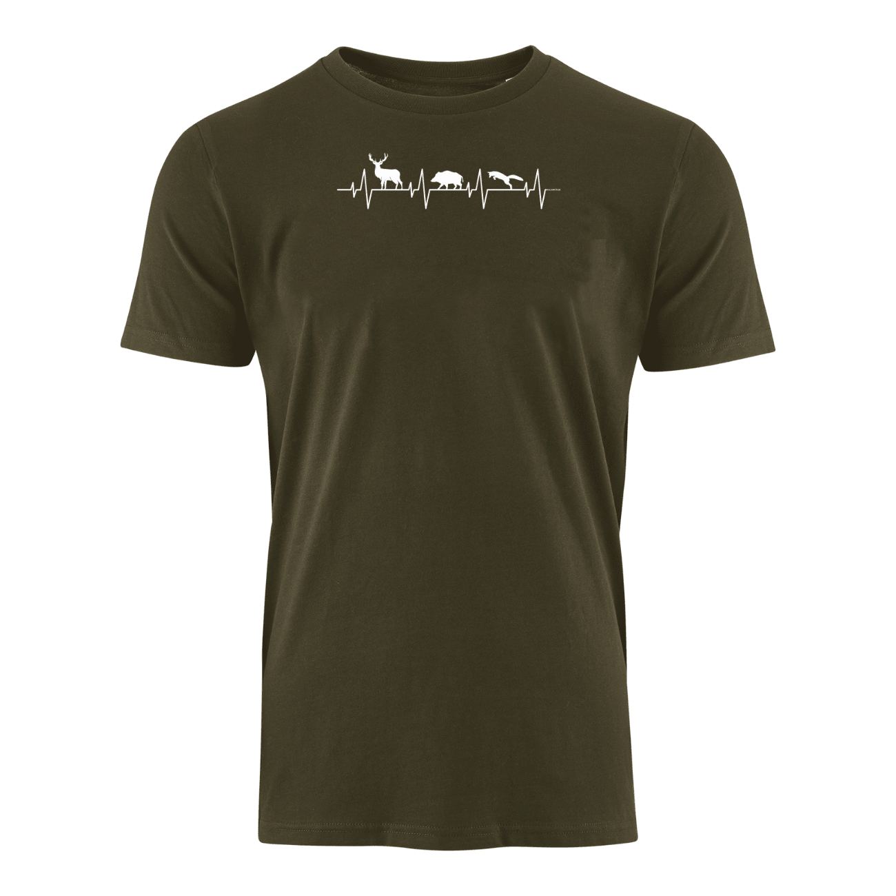 Herzschlag des Waldes - Bio Herren Shirt