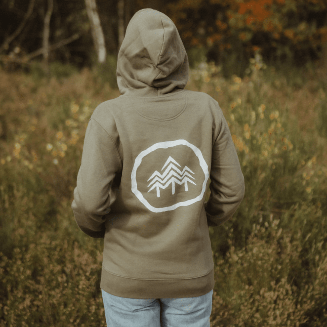 LOGO Backprint  - Bio Unisex Hoodie (PREMIUM)
