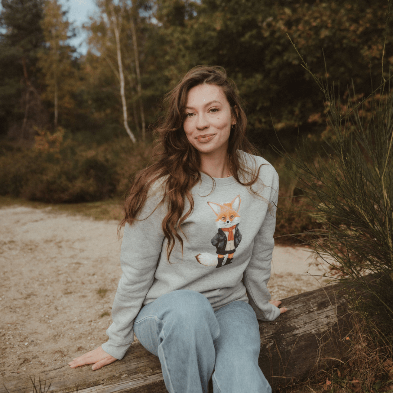Füchsin Feli  - Bio Unisex Sweatshirt