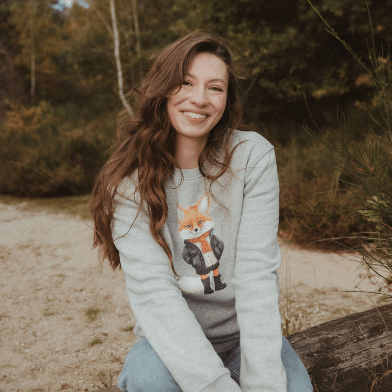 Füchsin Feli  - Bio Unisex Sweatshirt