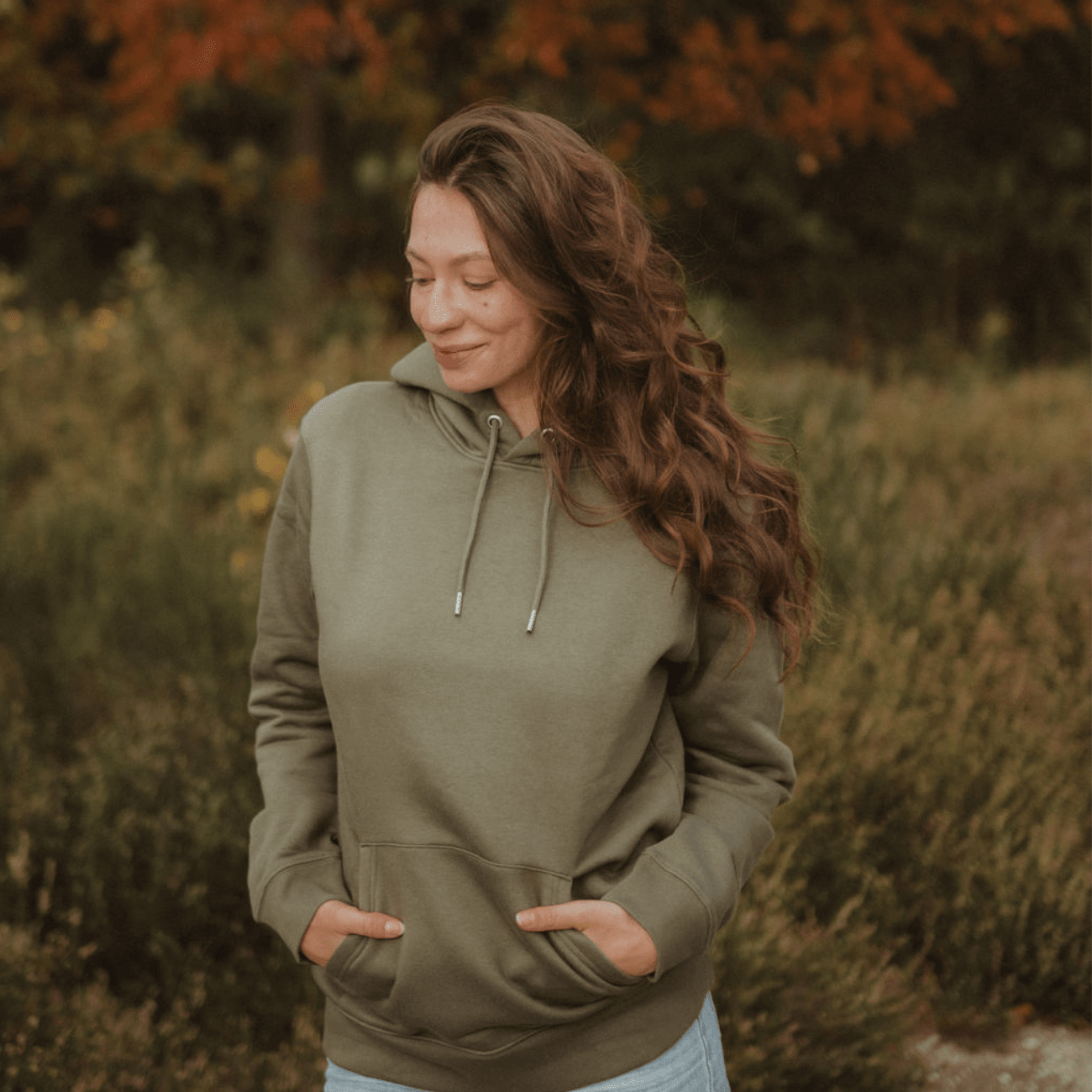 LOGO Backprint  - Bio Unisex Hoodie (PREMIUM)