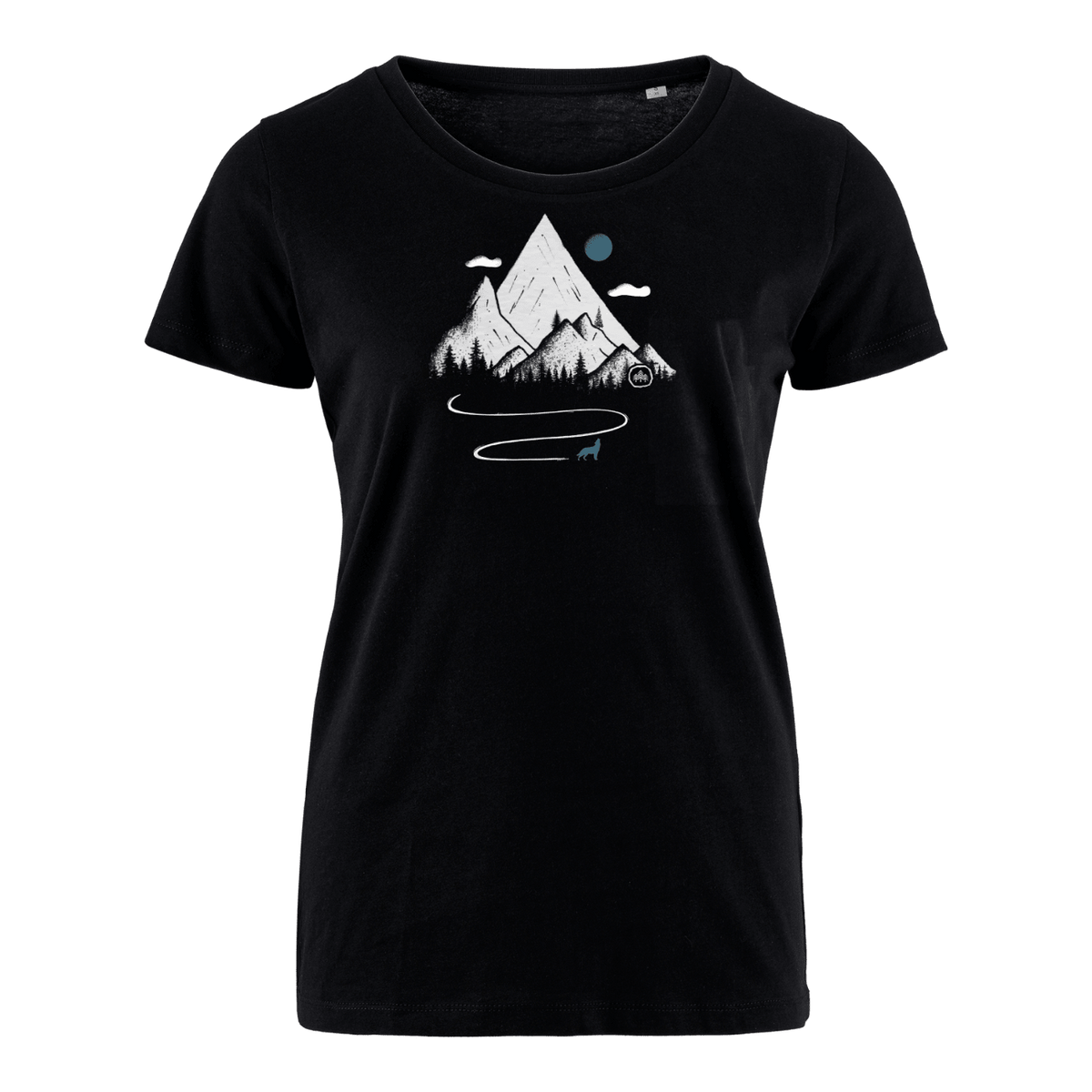 Wolf Route  - Bio Damen Shirt