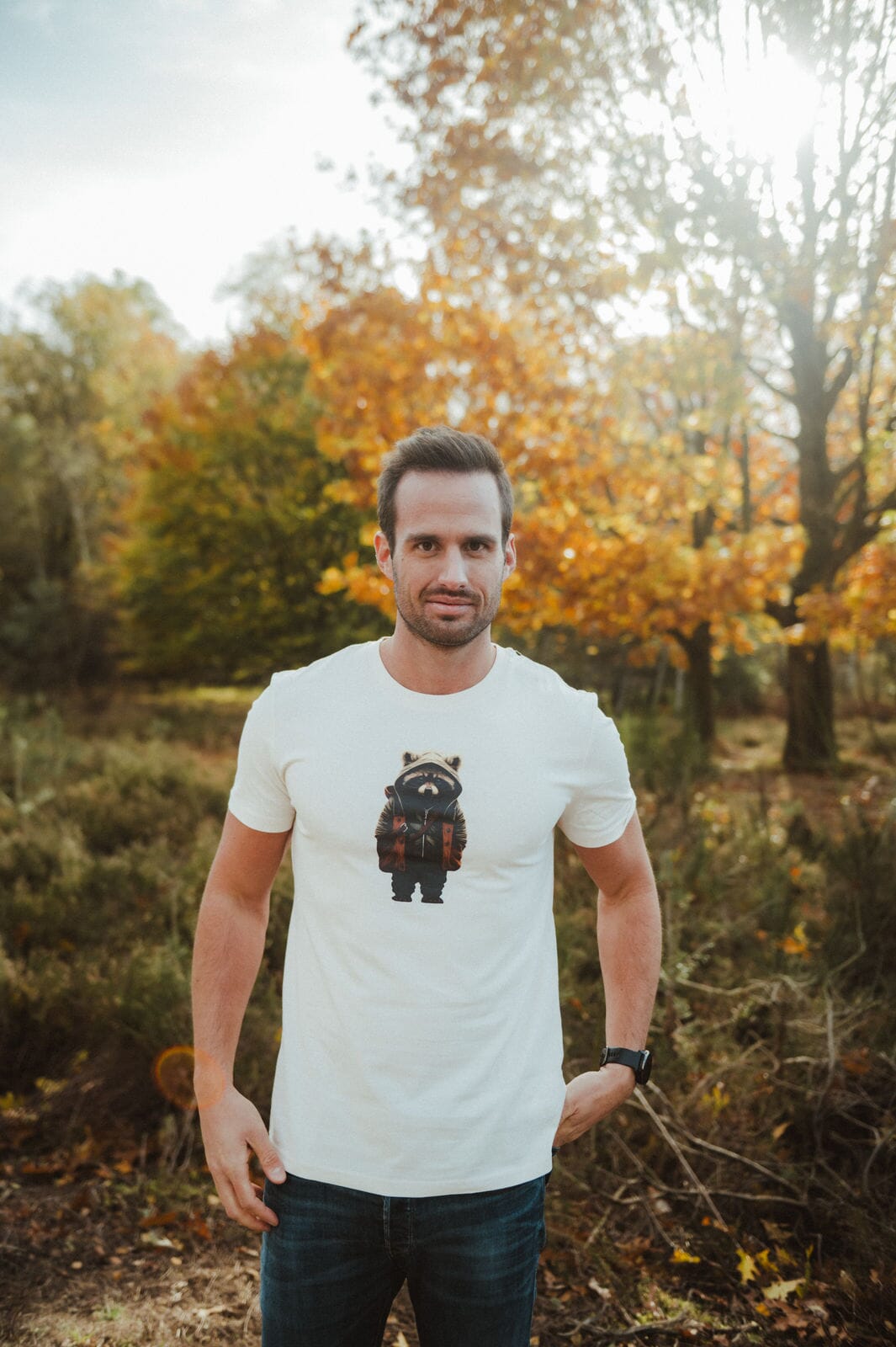 Willi Waschbär - Bio Herren Shirt