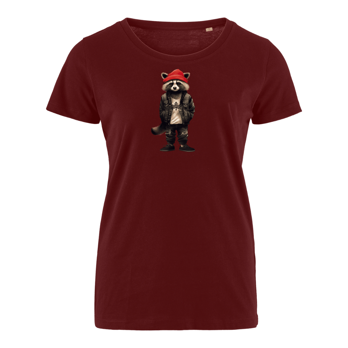 Waschbär Ronny - Bio Damen Shirt