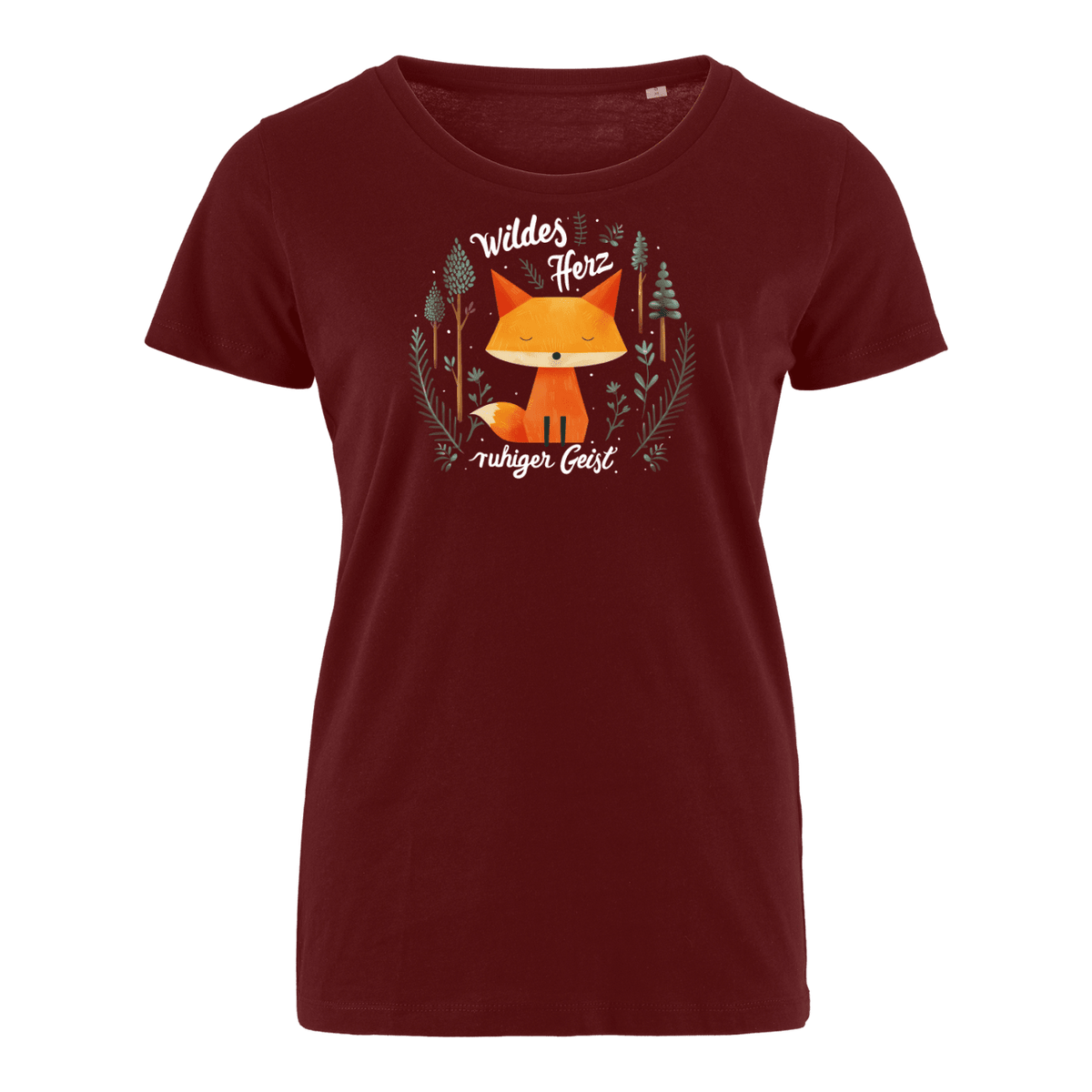 Wildes Herz - Bio Damen Shirt