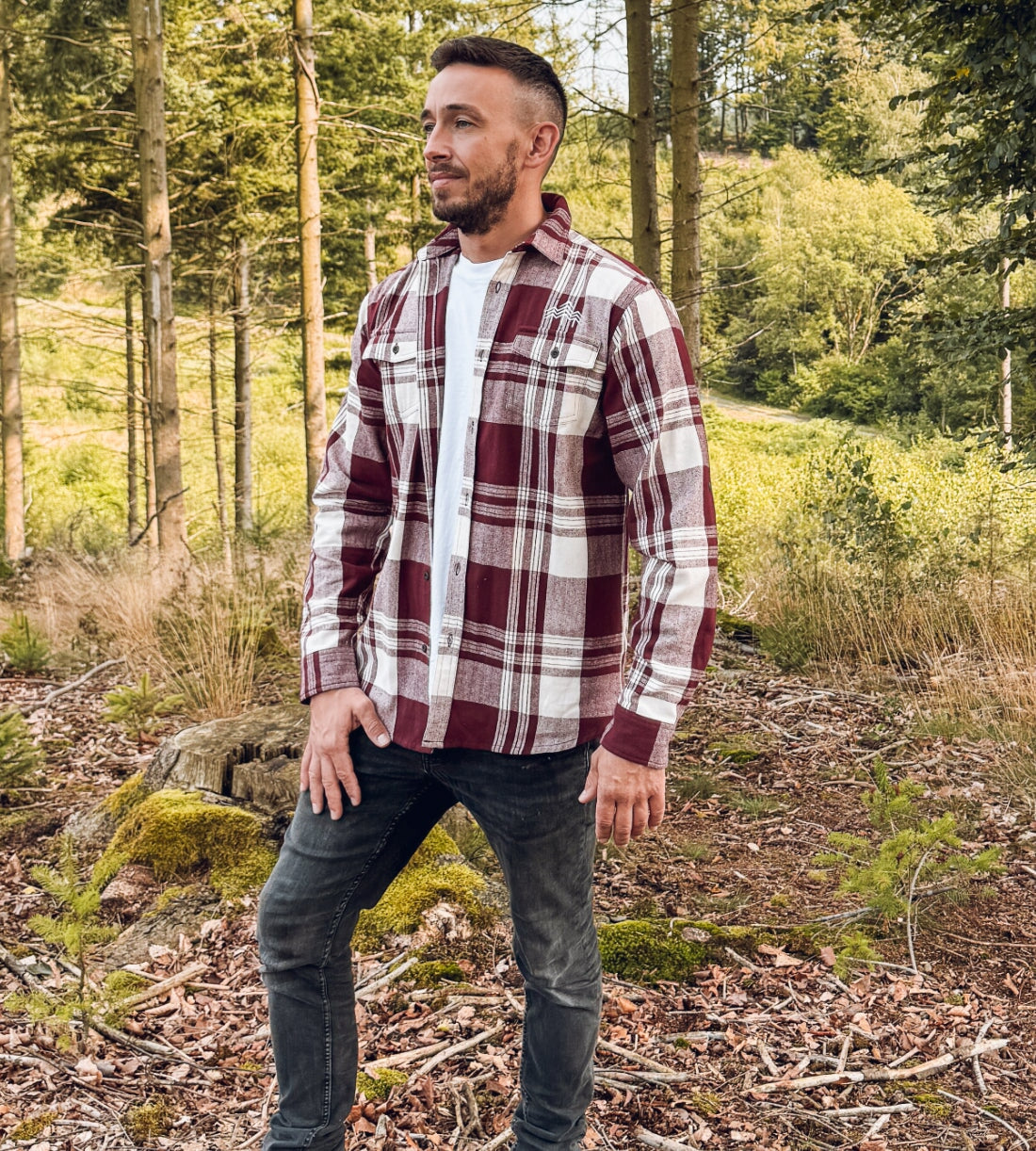 HOLZBRÜDER® - Unisex Flanellhemd - Pineberry
