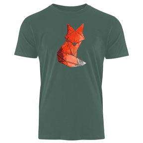 Origami Fuchs - Bio Herren Shirt