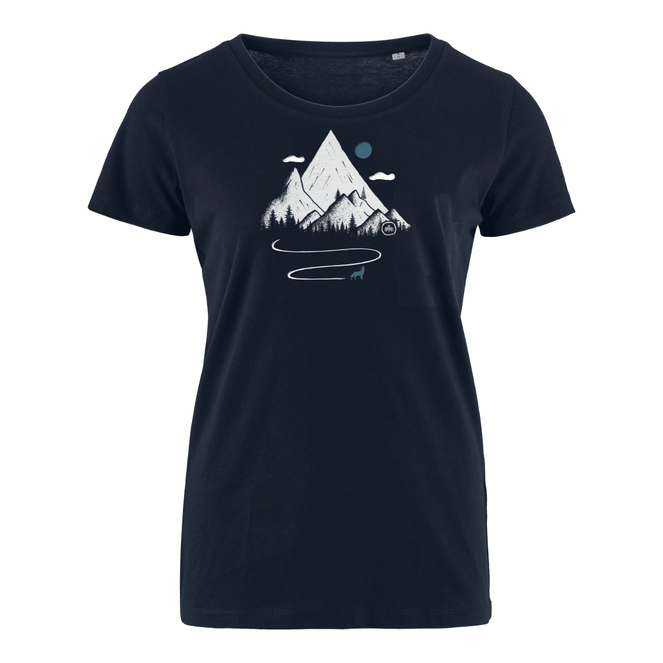 Wolf Route  - Bio Damen Shirt