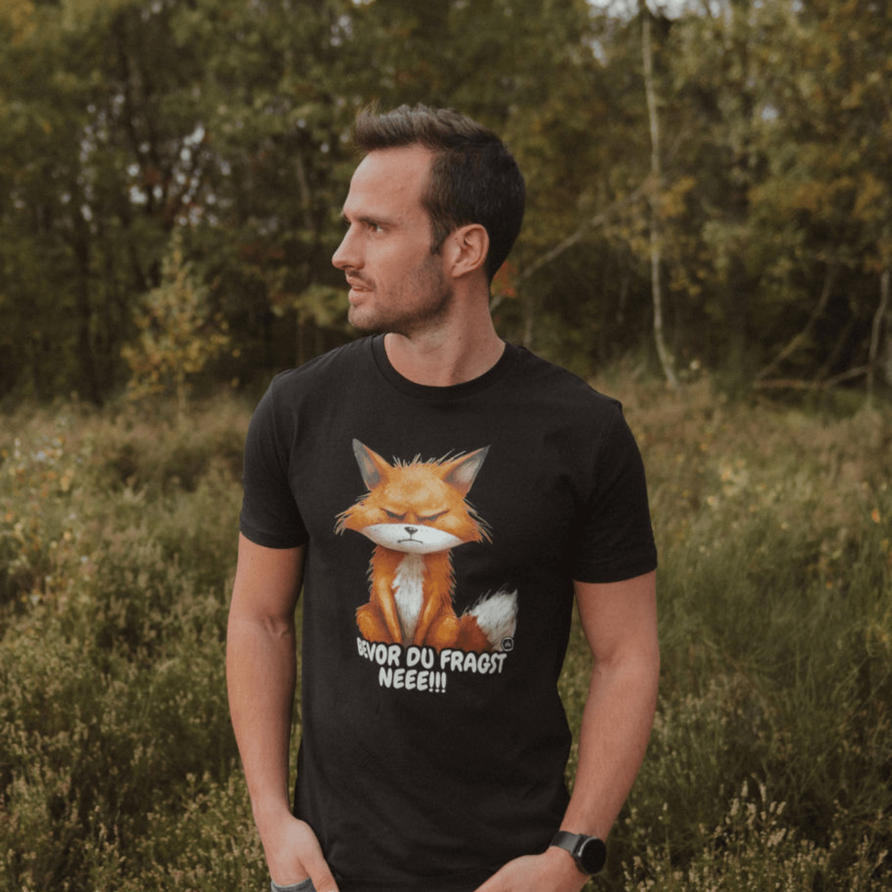Grumpy Fox - Bio Herren Shirt