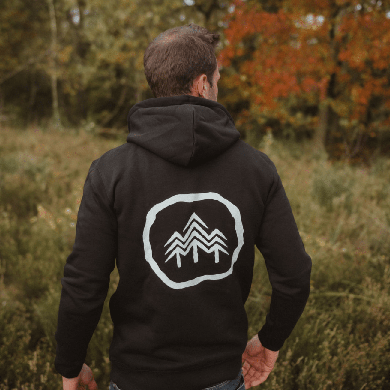LOGO Backprint  - Bio Unisex Hoodie (PREMIUM)