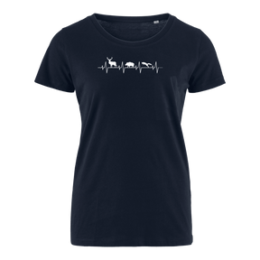 Herzschlag des Waldes - Bio Damen Shirt