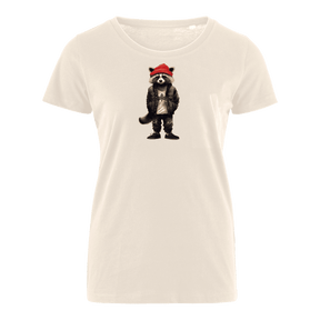 Waschbär Ronny - Bio Damen Shirt
