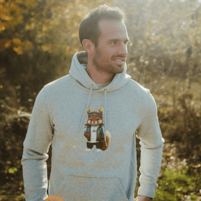 Eichhörnchen Buddy - Bio Unisex Hoodie (PREMIUM)