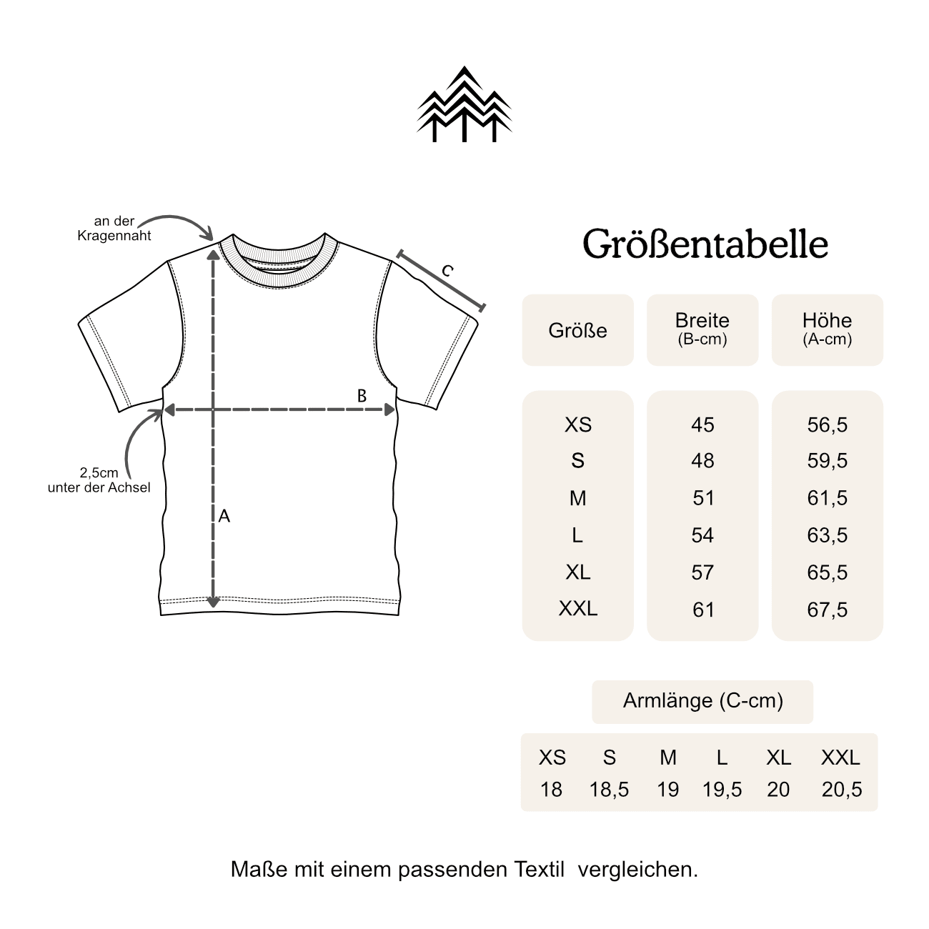 HIRSCH IM WALD GEOMETRISCH - Bio Damen Shirt