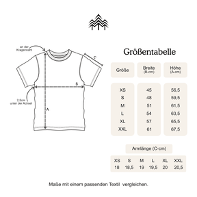 HIRSCH IM WALD GEOMETRISCH - Bio Damen Shirt