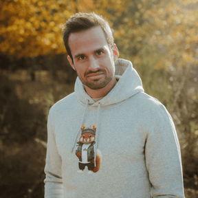 Eichhörnchen Buddy - Bio Unisex Hoodie (PREMIUM)