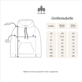 Nebelhirsch - Bio Unisex Hoodie (BASIC)