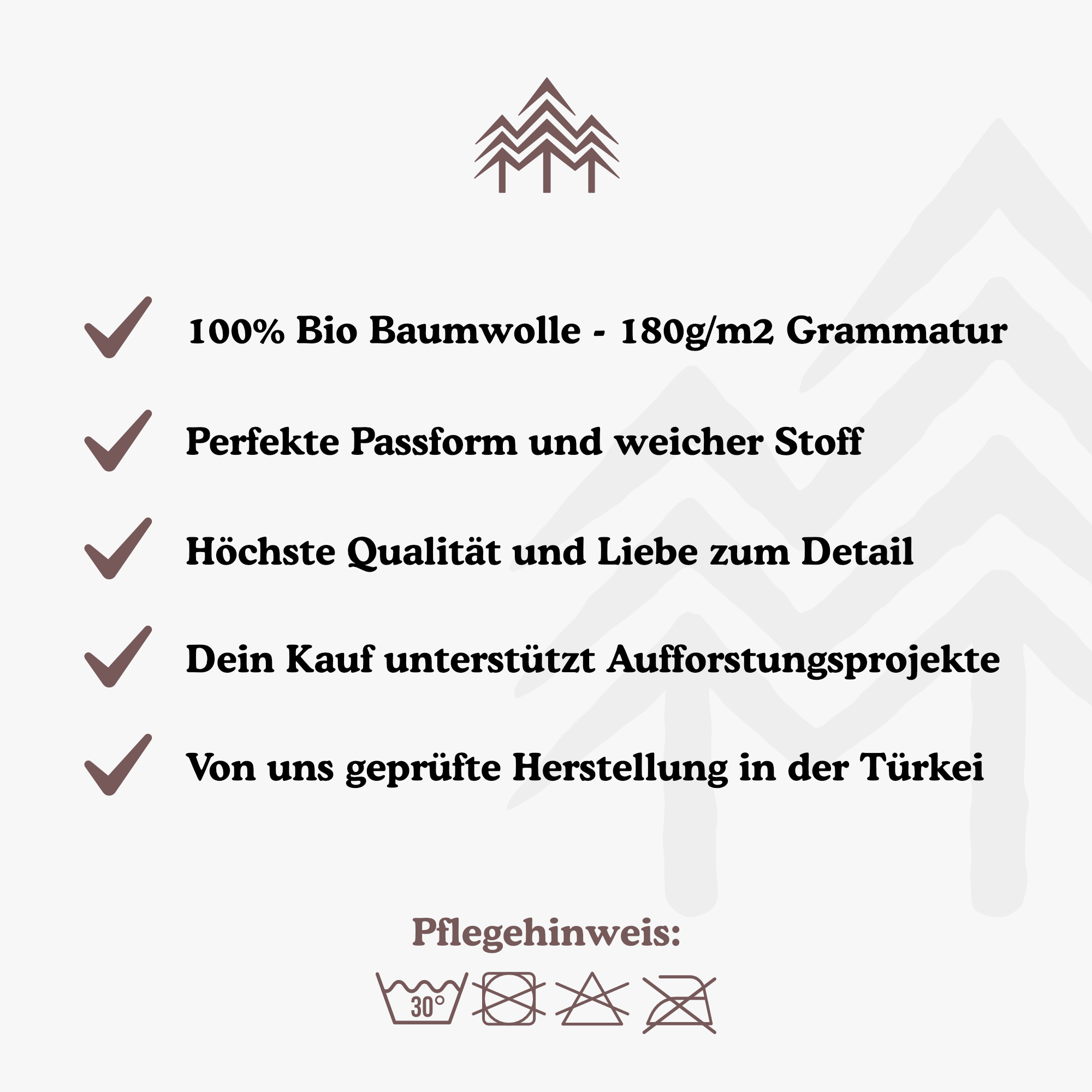 Holzbrüder® Originals - Bio Herren Basic Shirt
