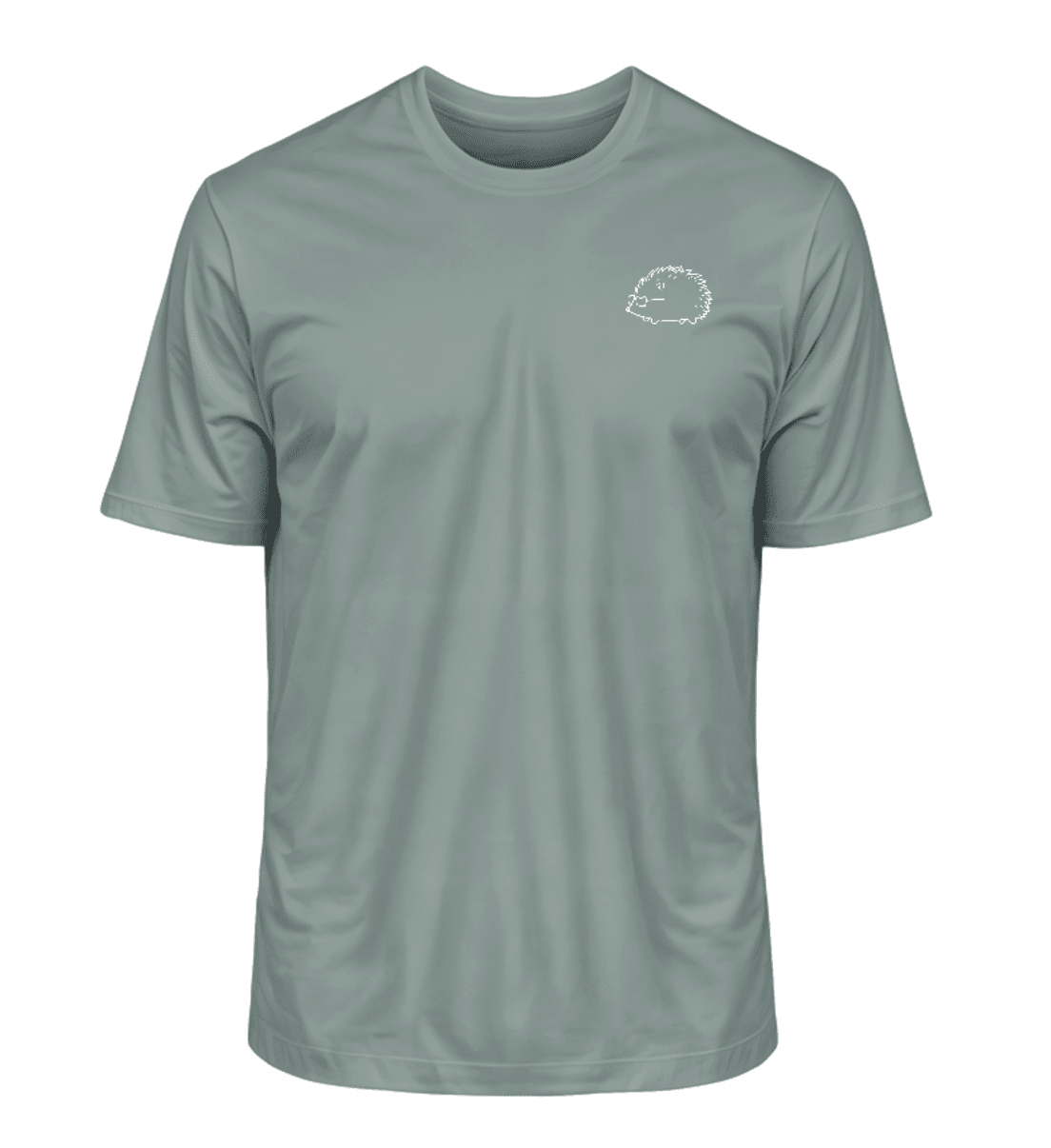 Cooler Igel - Bio Herren Shirt (Stick)