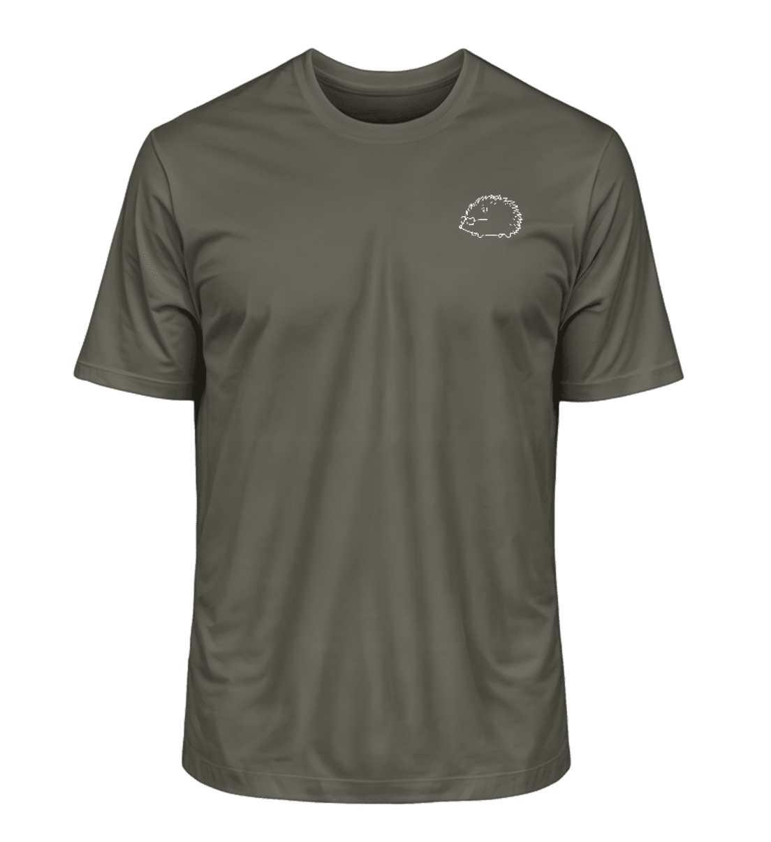Cooler Igel - Bio Herren Shirt (Stick)