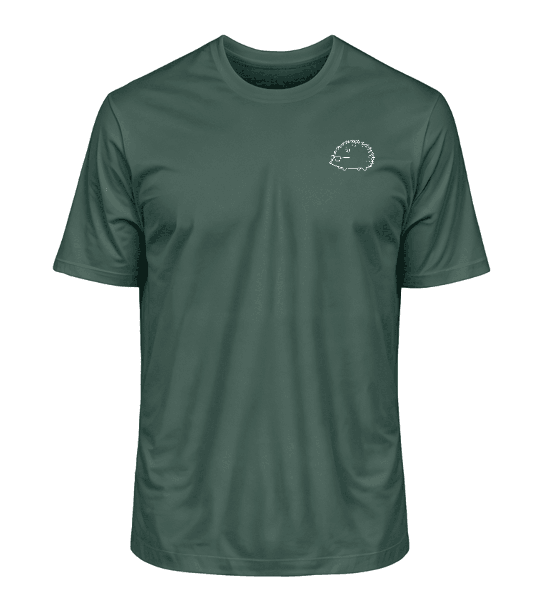 Cooler Igel - Bio Herren Shirt (Stick)