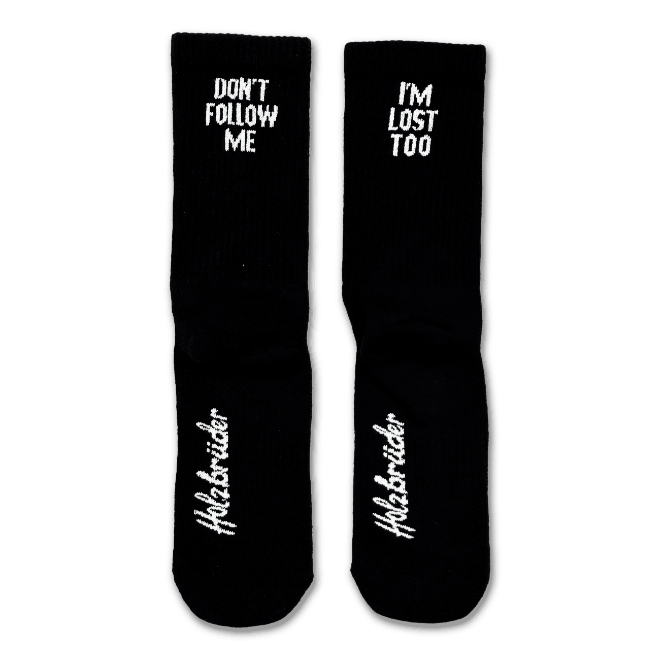 Don't Follow me - Bio Crew Socken