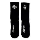 Don't Follow me - Bio Crew Socken