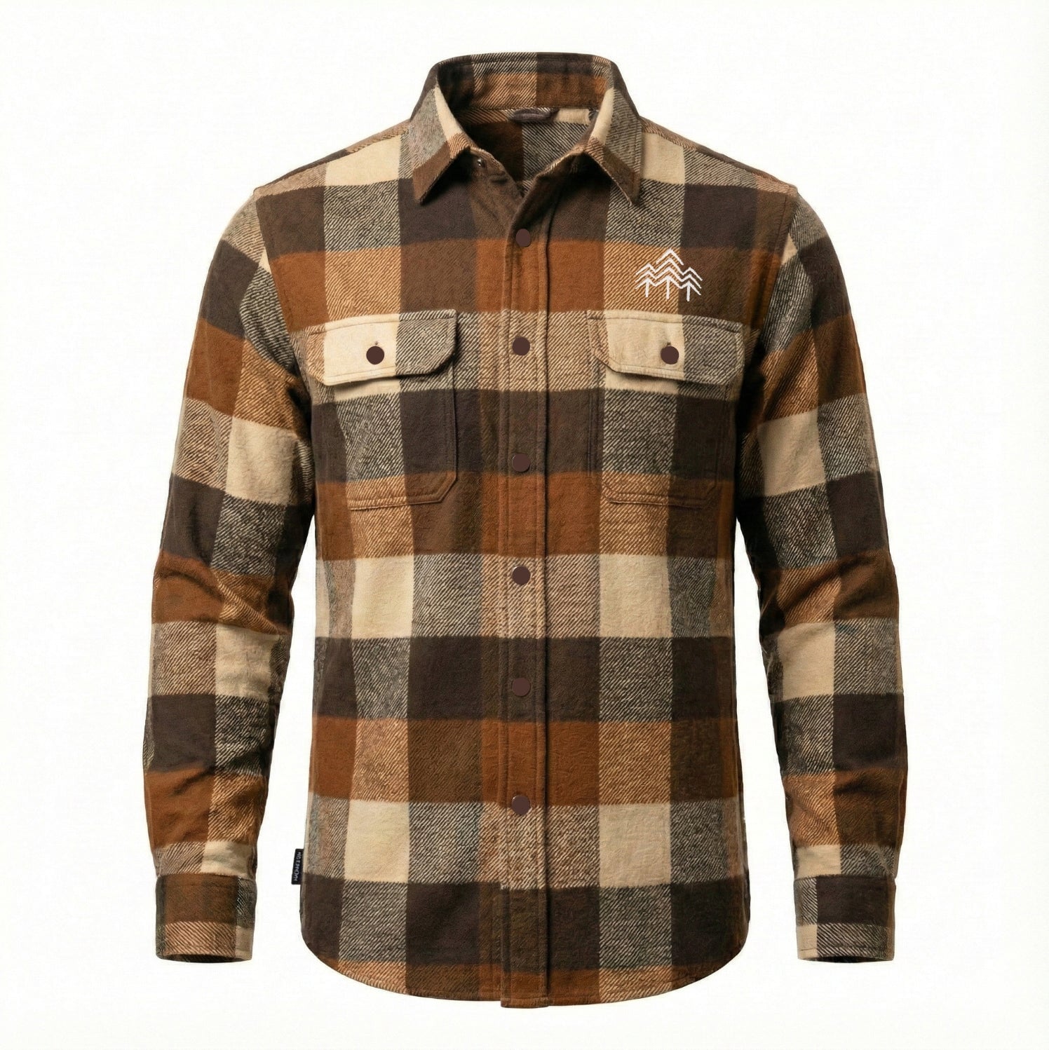 Holzbrüder® - Unisex Flanellhemd - Dune