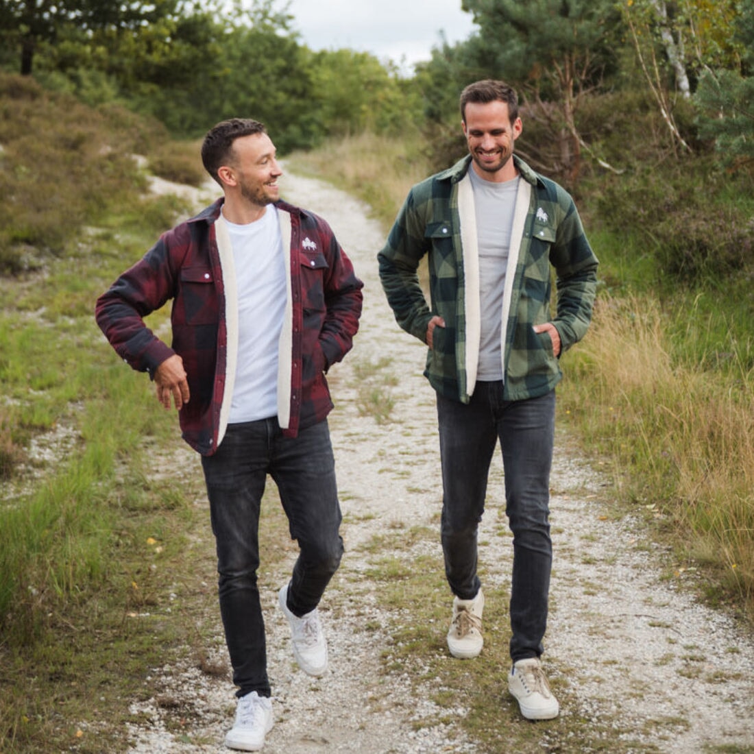 Holzbrüder® Flanelljacke – Outlander (Red-Timber)