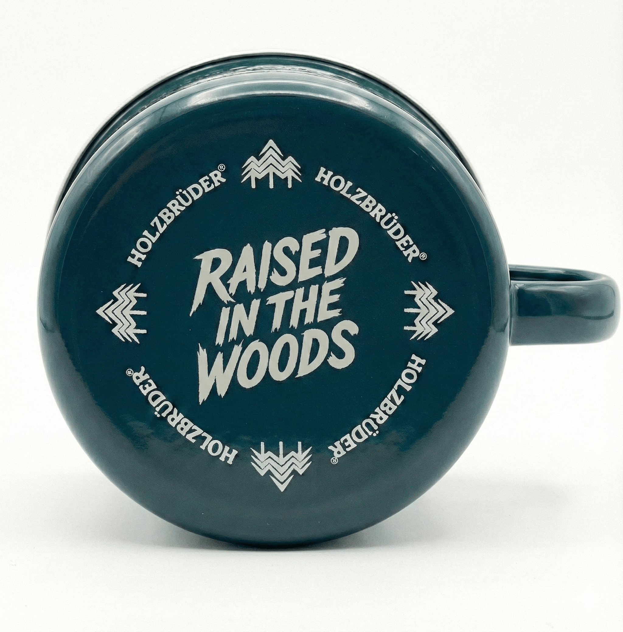 Emaille Tasse - Fuchs im Wald