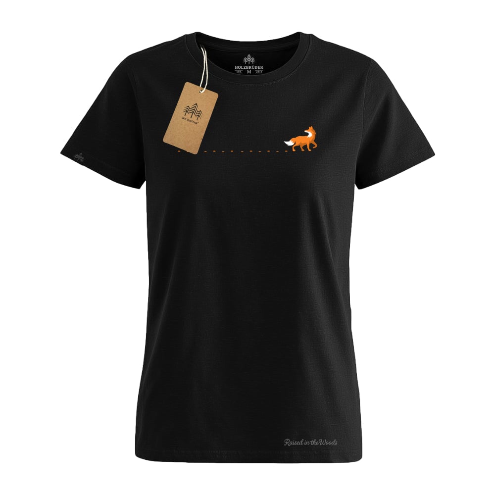Holzbrüder® Originals - Fuchs Spur Bio Damen Shirt