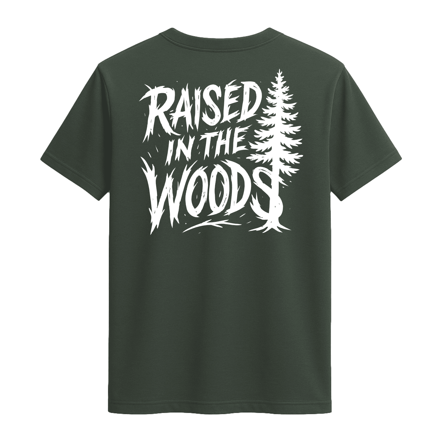 Holzbrüder® Raised in the Woods® Bio Herren Shirt