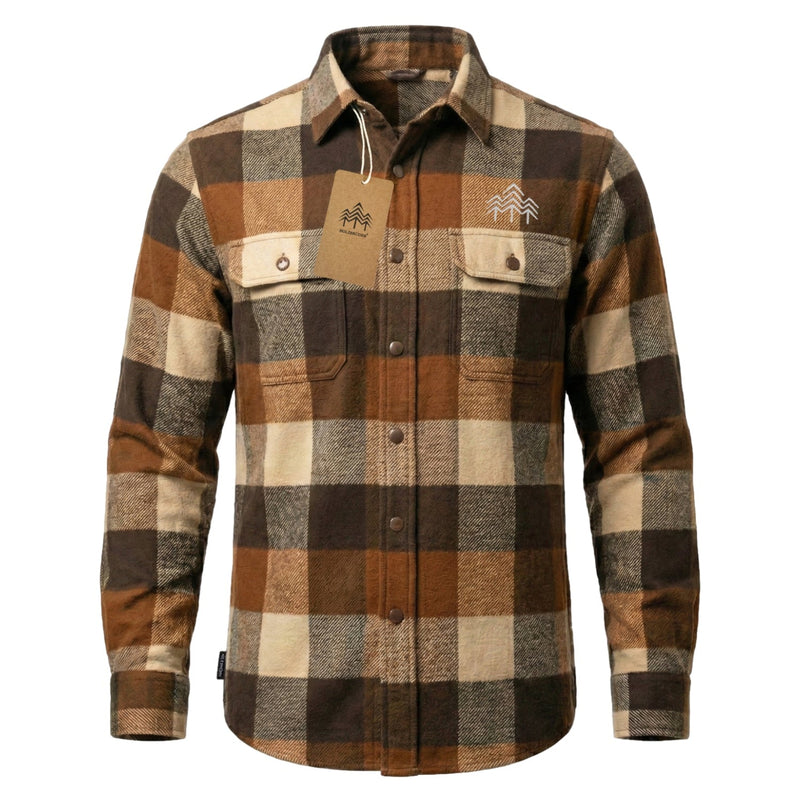 Holzbrüder® - Unisex Flanellhemd - Dune