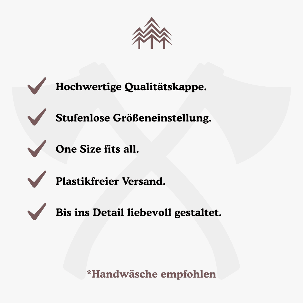 HB® Baseball Cap Axt - Forstgrün