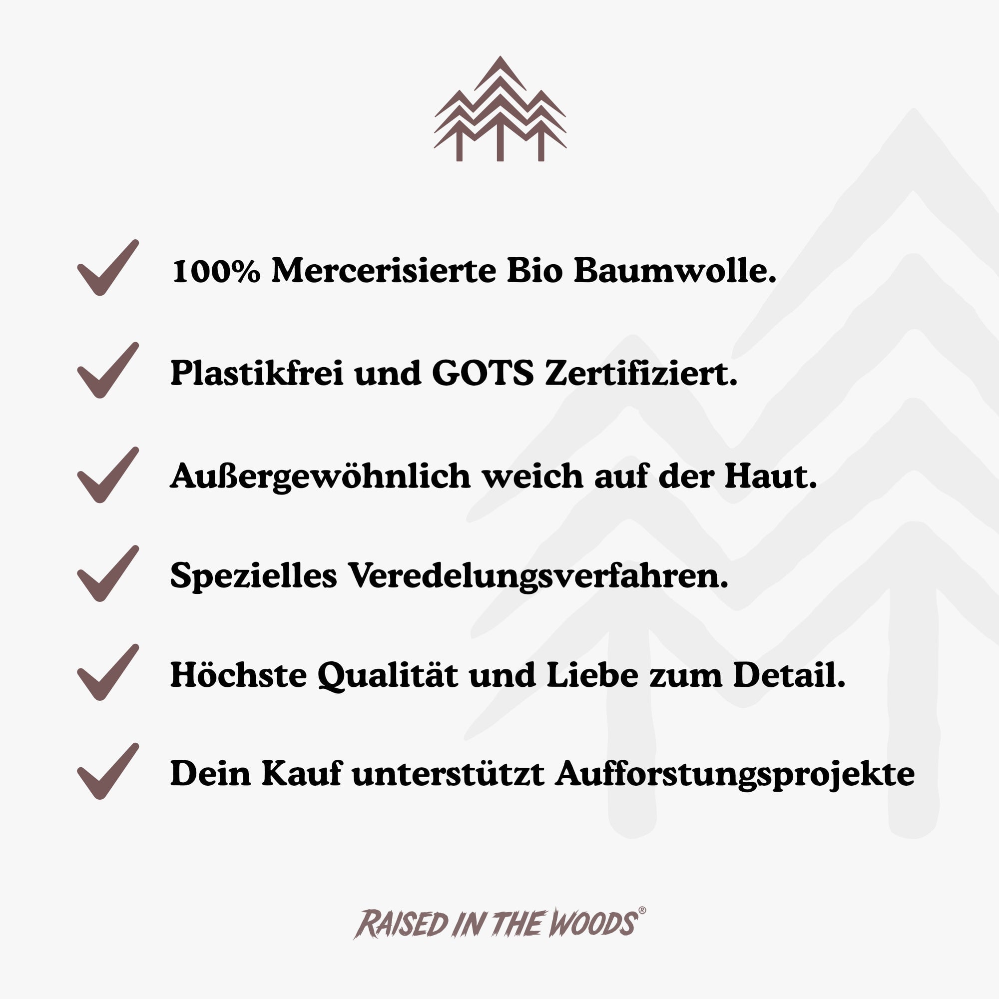 Holzbrüder® Bio Damen Shirt aus mercerisierter Baumwolle