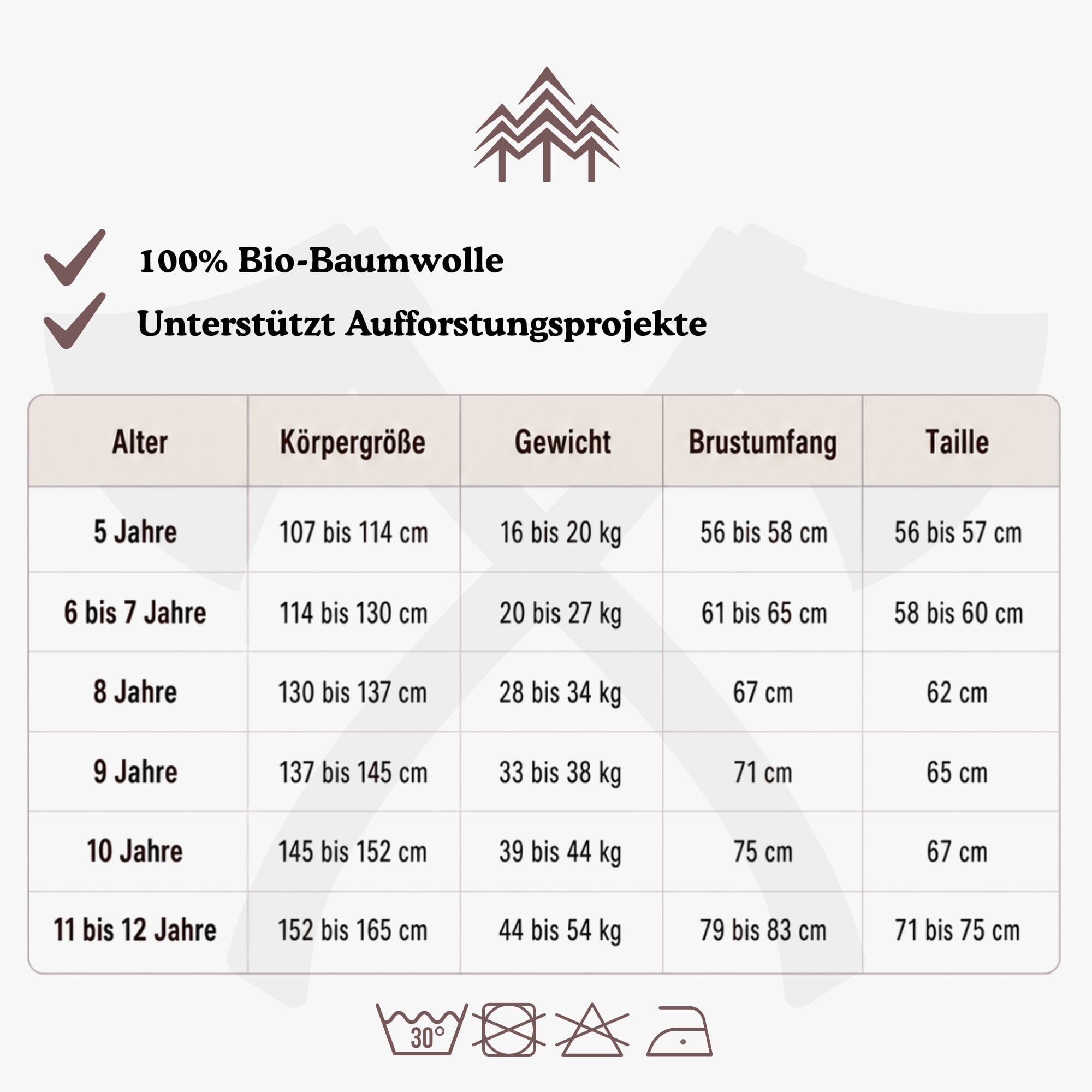Holzbrüder® - Kinder Flanellhemd
