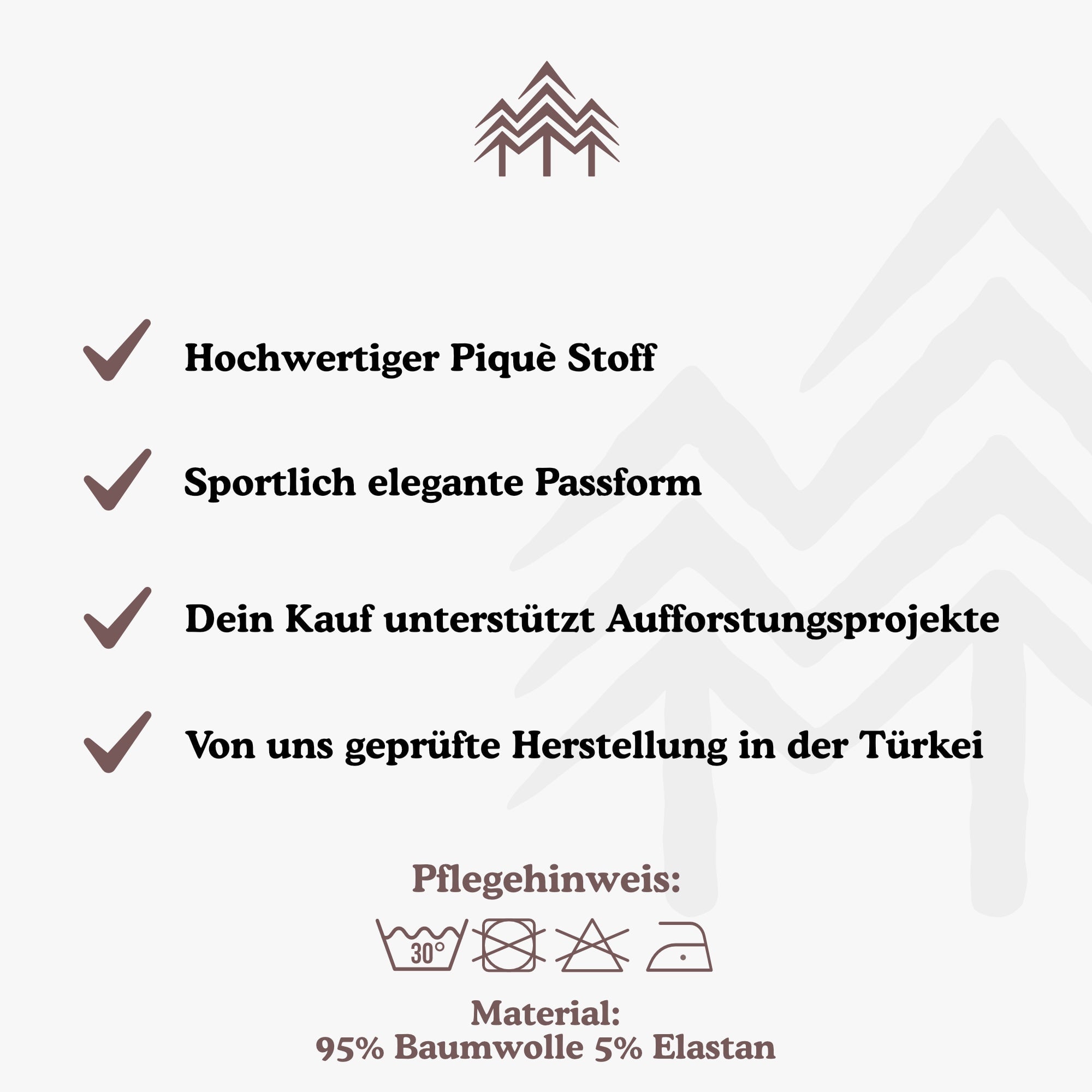Holzbrüder® Piqué Polo Hemd - Belmont