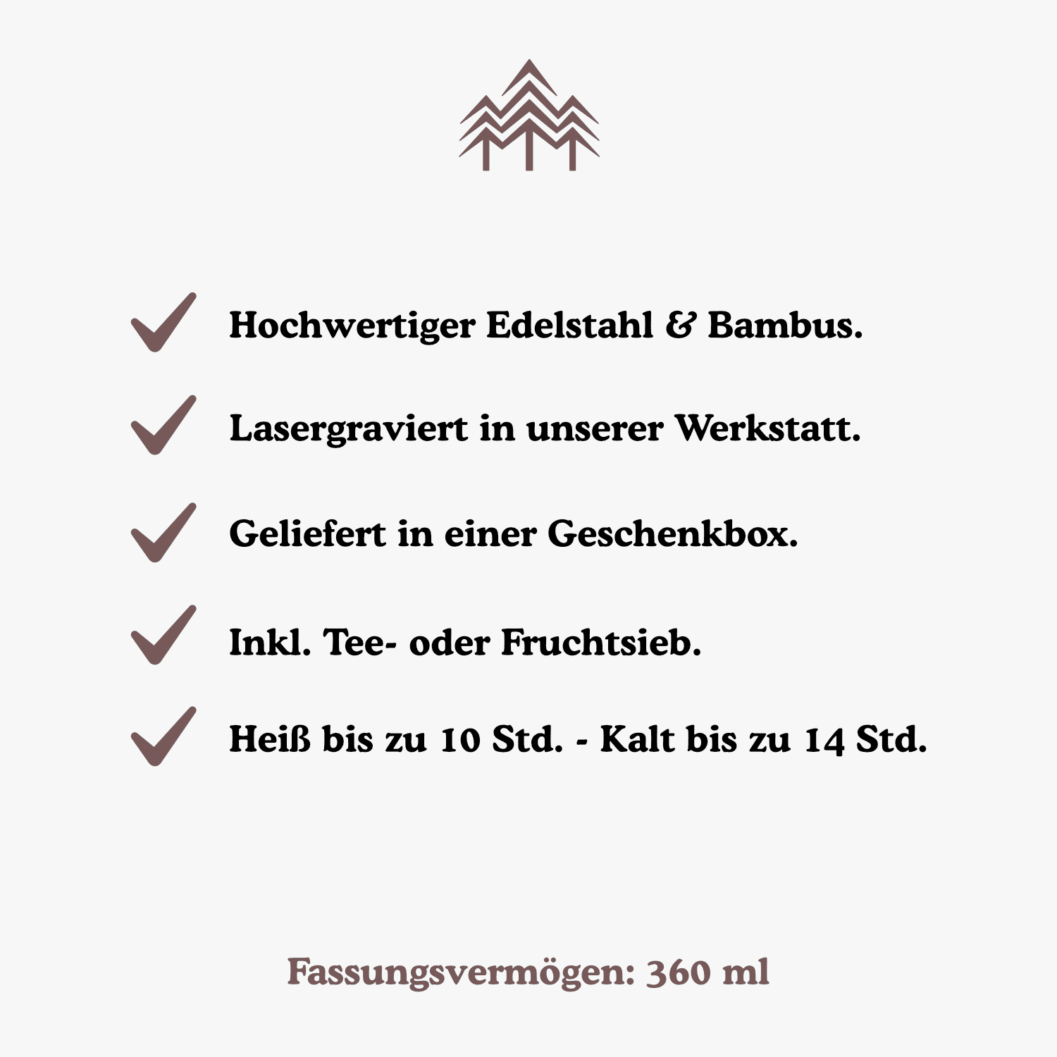 Edelweiss - Thermoskanne