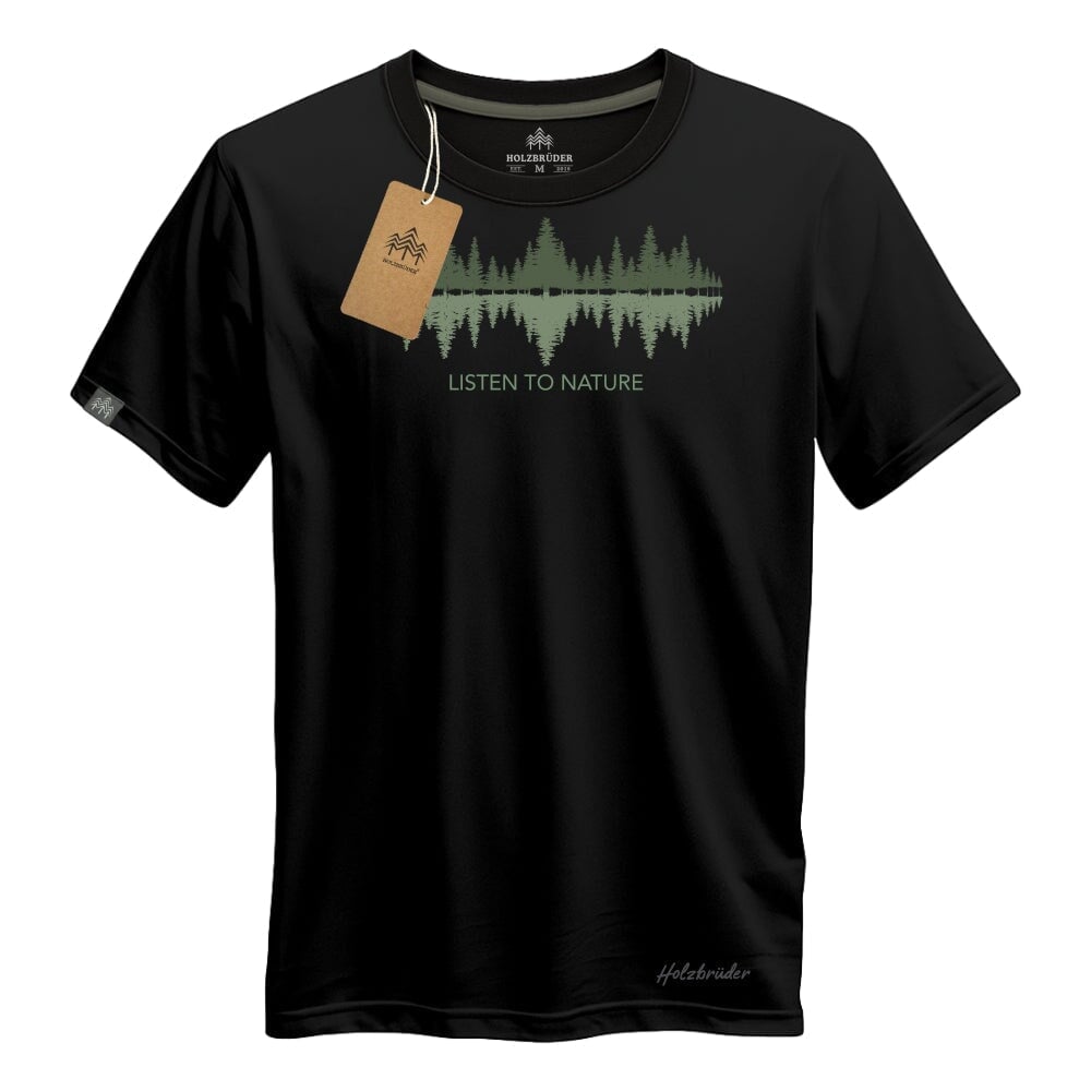 Holzbrüder® Originals - Listen To Nature Bio Herren Shirt
