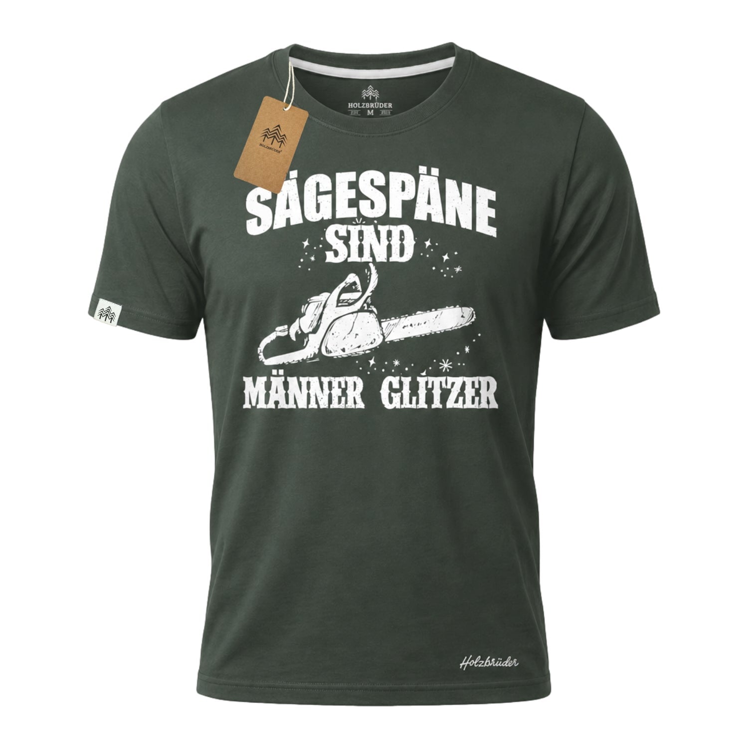 Holzbrüder® Originals - Männerglitzer Herren Shirt